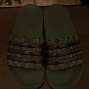 adidas Green and Black Sandals